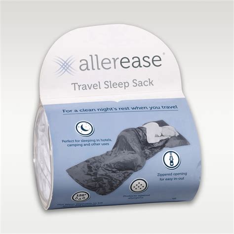 allerease travel sleep sack.